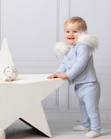 Two Piece Scattered Star Knit Set