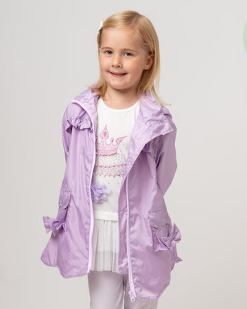 Peplum Frill Bow Coat