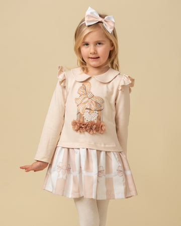 Pearl Present Jumper Dress- B