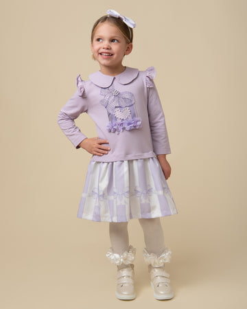 Pearl Present Jumper Dress- B