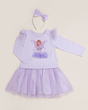 Tulle Fairy Sparkle Dress - A