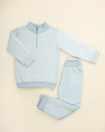 Quarter Zip Speckled Tracksuit