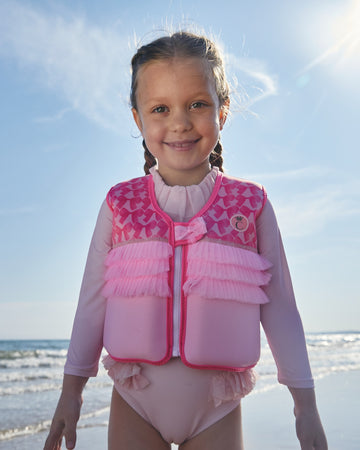 Safety Float Vest with Tulle Layering