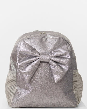 Glitter Backpack with Bow