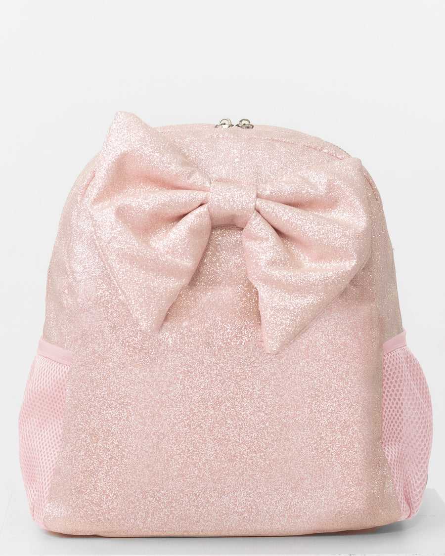 Glitter Backpack with Bow