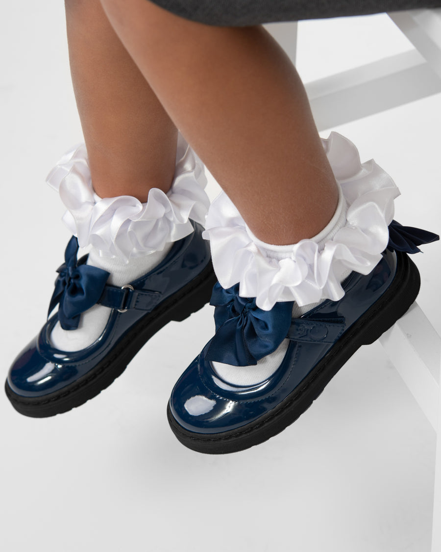 Bow School Shoes