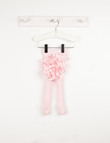 Ruffle bum ribbon tights