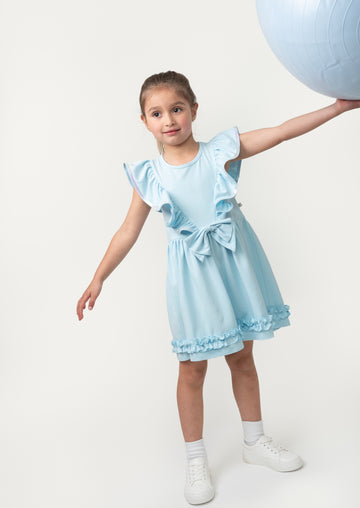 Elevated Essentials Sky Blue Dress