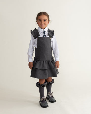 Grey Ra-Ra Pinny