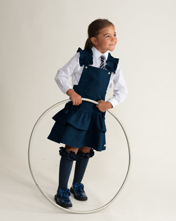 Navy Ra-Ra Pinny