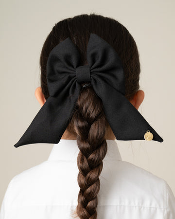 School Hair Bow with Alligator clip
