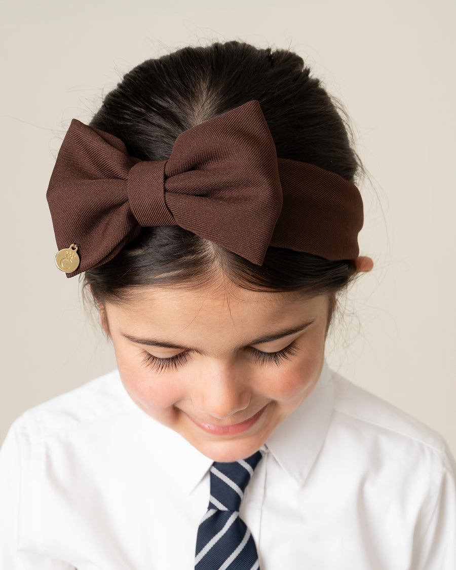 School Bow Headband