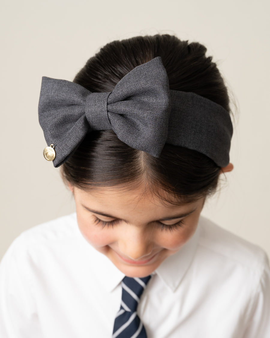 School Bow Headband