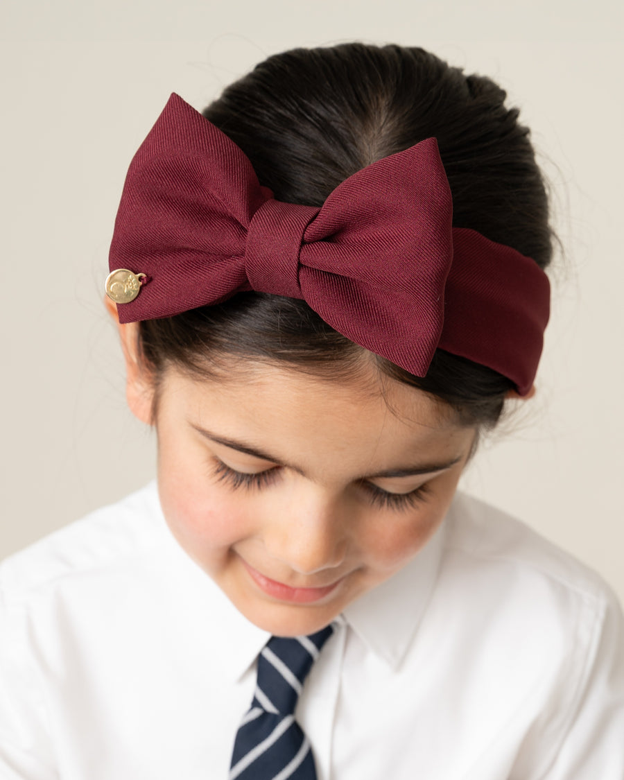 School Bow Headband