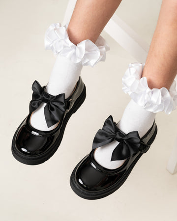 Bow School Shoes