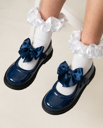 Bow School Shoes