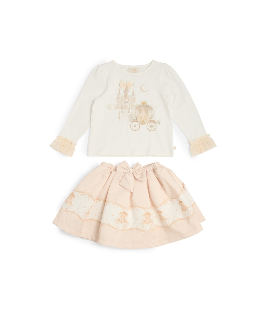 Mink Carriage Skirt Set