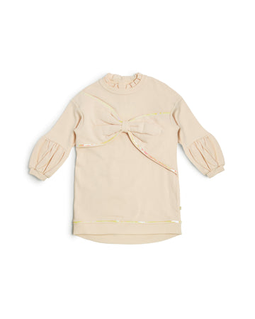 Mink Bow Sweater Dress